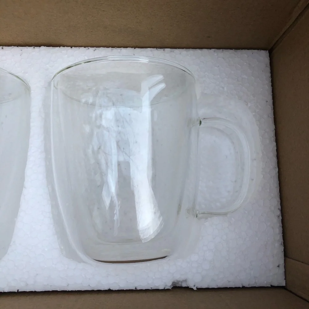 New Stone and Mill double glassware glasses